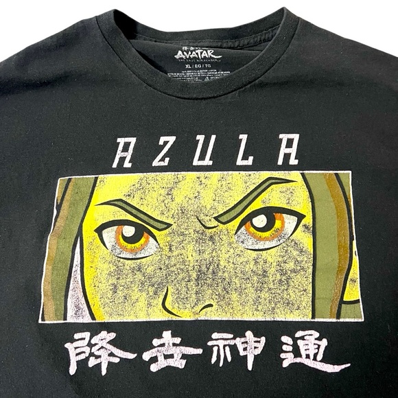 Avatar The Last Airbender Azura Black Graphic T-Shirt XL - Picture 3 of 3